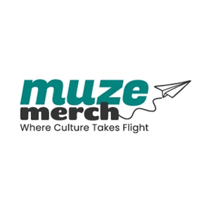 muzemerch brand logo for muzemerch.com