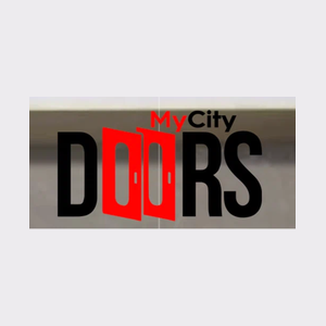 mycitydoors brand logo for mycitydoors.com