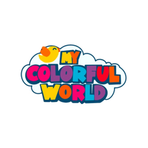 mycolorfulworld brand logo for mycolorfulworld.art