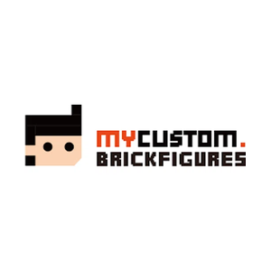 mycustombrickfigures brand logo for mycustombrickfigures.com
