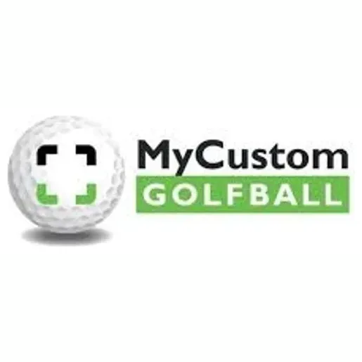 mycustomgolfball brand logo for mycustomgolfball.com