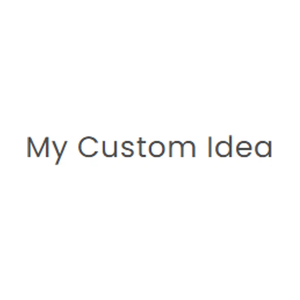 mycustomidea brand logo for mycustomidea.com