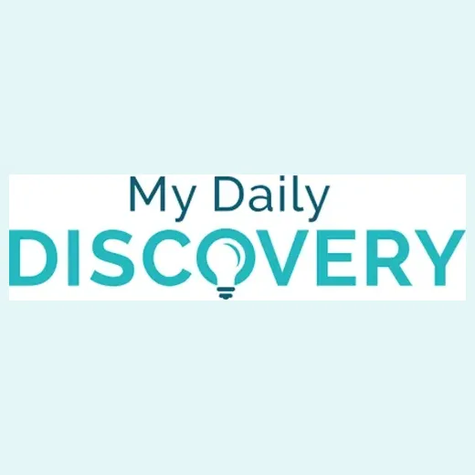mydailydiscovery brand logo for mydailydiscovery.com