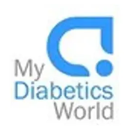 mydiabeticsworld brand logo for mydiabeticsworld.com