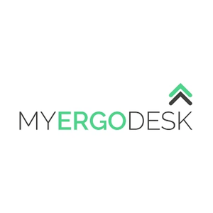 myergodesk brand logo for myergodesk.com