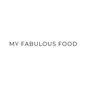 myfabulousfood brand logo for myfabulousfood.com