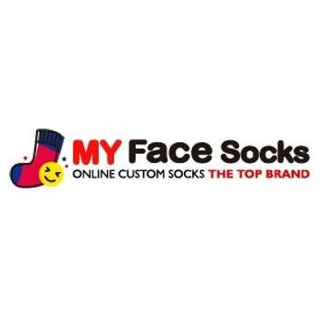 MyFaceSocks brand logo for myfacesocks.com