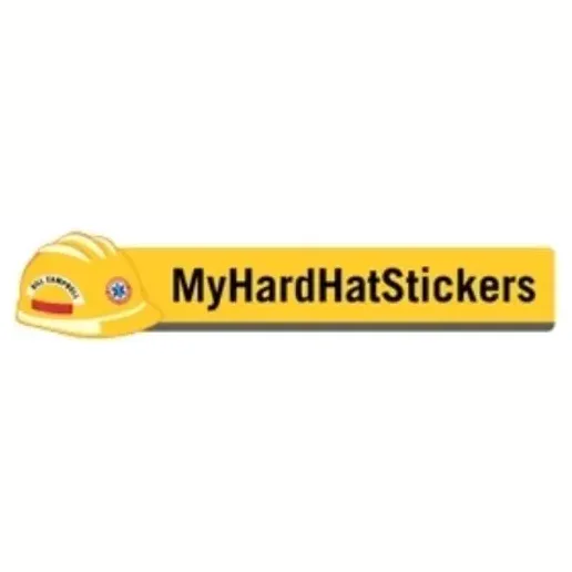 myhardhatstickers brand logo for myhardhatstickers.com