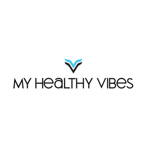 myhealthyvibes brand logo for myhealthyvibes.com