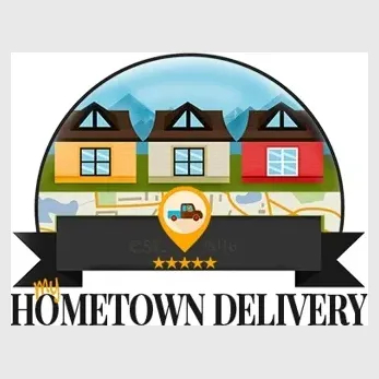 myhometowndelivery brand logo for myhometowndelivery.com