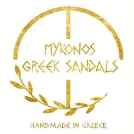 mykonosgreeksandals brand logo for mykonosgreeksandals.com