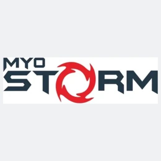 myostorm brand logo for myostorm.com