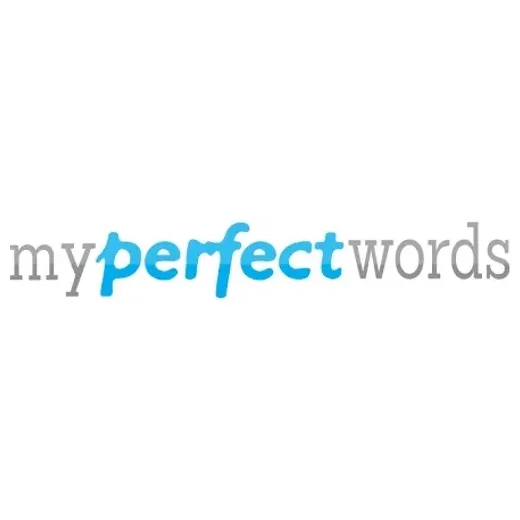 myperfectwords brand logo for myperfectwords.com