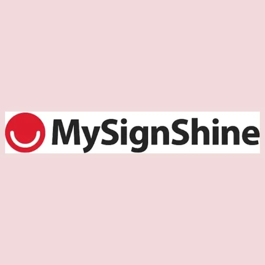 mysignshine brand logo for mysignshine.com