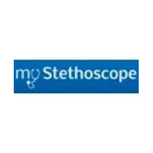 mystethoscope brand logo for mystethoscope.com
