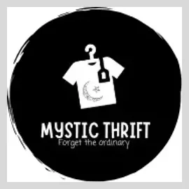 mysticthriftstore brand logo for mysticthriftstore.com