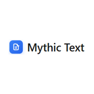 mythictext brand logo for mythictext.com