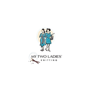 mytwoladiesknitting brand logo for mytwoladiesknitting.com