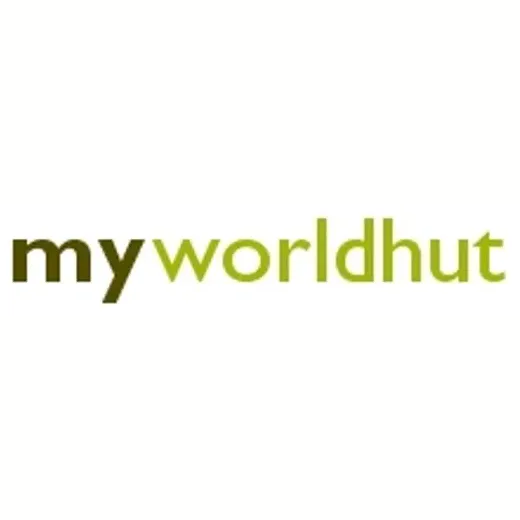 myworldhut brand logo for myworldhut.com