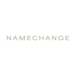 namechange brand logo for namechange.com