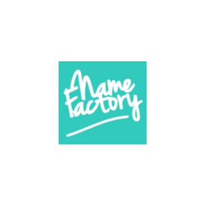 namefactory brand logo for namefactory.com