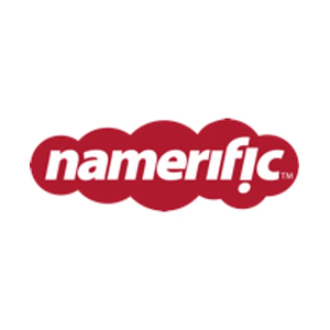namerific brand logo for namerific.com