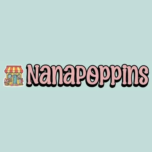 nanapoppins brand logo for nanapoppins.com