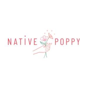 nativepoppy brand logo for nativepoppy.com