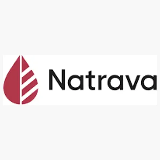 natrava brand logo for natrava.com