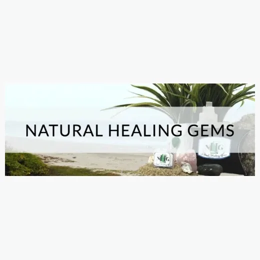 naturalhealinggems brand logo for naturalhealinggems.com
