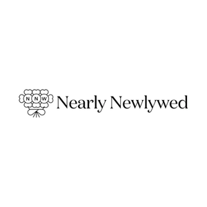 nearlynewlywed brand logo for nearlynewlywed.com