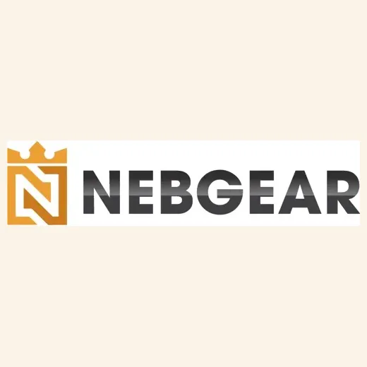 nebgear brand logo for nebgear.com