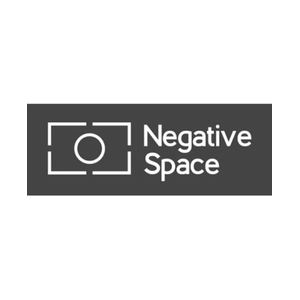 negativespace brand logo for negativespace.co
