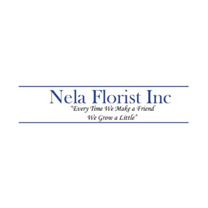 nelaflorists brand logo for nelaflorists.com