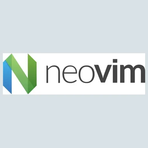 neovim brand logo for neovim.io