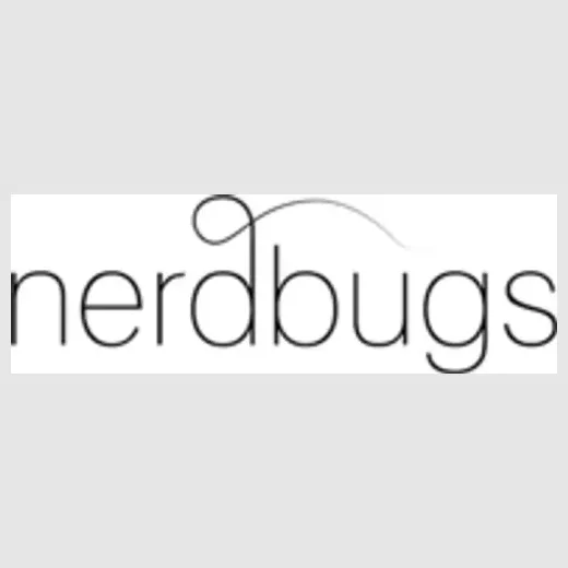 nerdbugs brand logo for nerdbugs.com