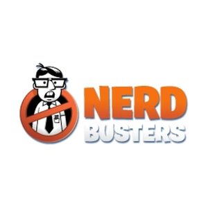 nerdbusters brand logo for nerdbusters.net