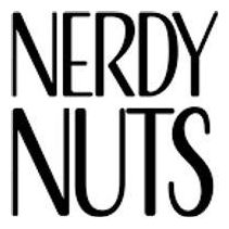 Nerdy Nuts brand logo for nerdynuts.com