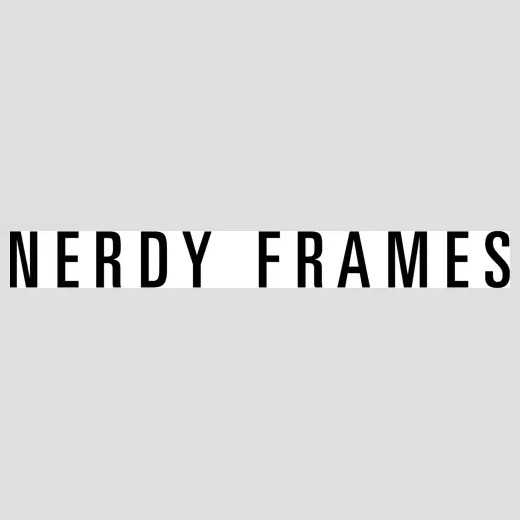nerdyframes brand logo for nerdyframes.com