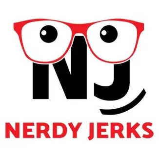 nerdyjerks brand logo for nerdyjerks.com