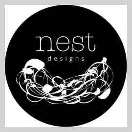 nestdesigns brand logo for nestdesigns.com