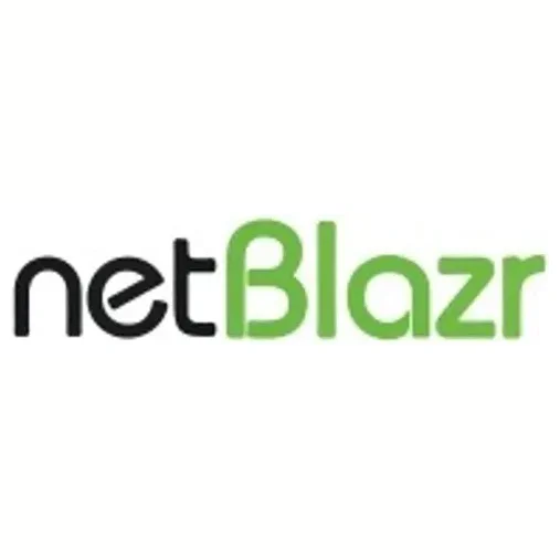 netblazr brand logo for netblazr.com