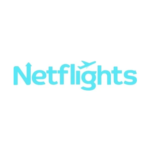 Netflights brand logo for netflights.com