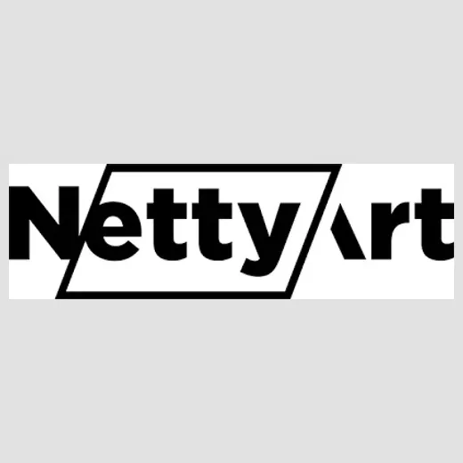 nettyart brand logo for nettyart.io