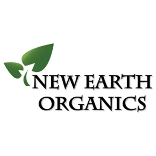 newearthorganics brand logo for newearthorganics.com