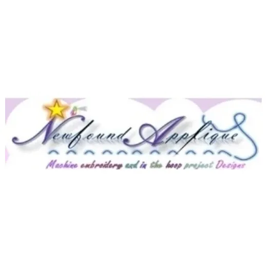 newfoundapplique brand logo for newfoundapplique.com