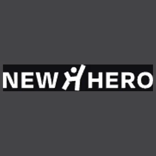 newhero brand logo for newhero.ai
