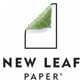 newleafpaper brand logo for newleafpaper.com
