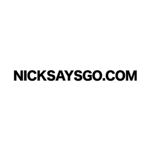 nicksaysgo brand logo for nicksaysgo.com