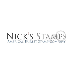 nicksstamps brand logo for nicksstamps.com